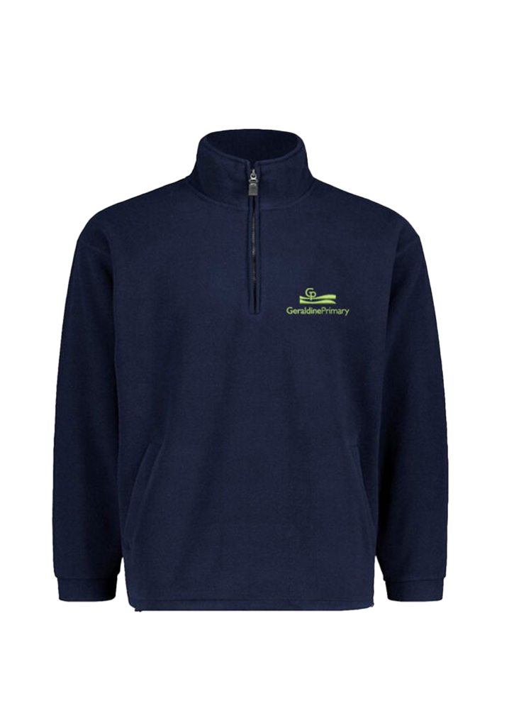 Geraldine Primary 1/4 Zip Fleece Navy